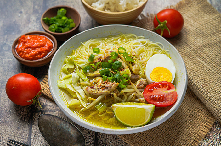 Resep Soto Ayam Lamongan Asli dengan Koya Gurih
